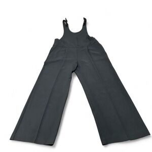 Express Black Wide-Leg Jumpsuit with Adjustable Ties